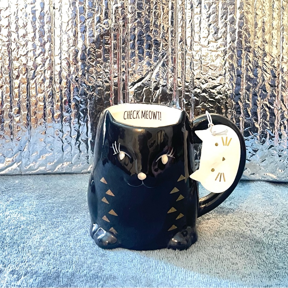 Black Cat Ceramic Mug